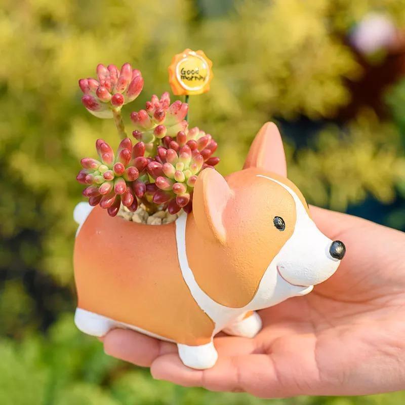Corgi Garden Buddy