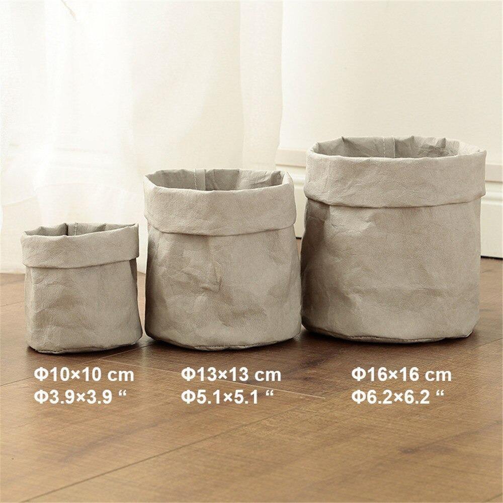 Water-Resistant Sustainable Paper Planter Pouch